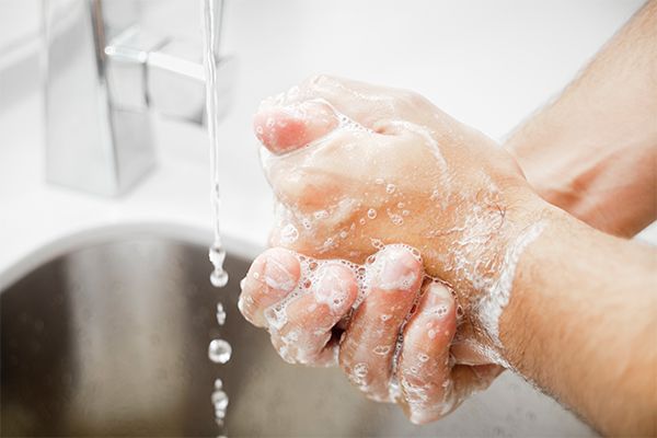 Symbolbild Händewaschen