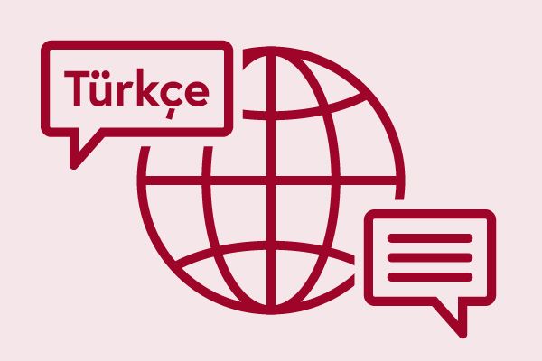 Piktogramm Informationen in Türkisch